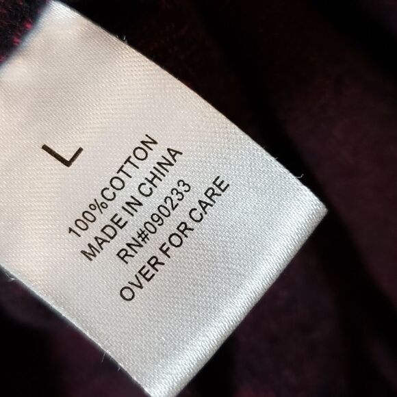 On The Byas Boyfriend shirt Size Large - Picture 4 of 5